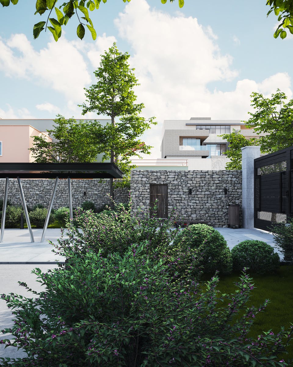 Desain Taman Rumah Mewah 2 Lantai: Kreasikan Surga Indah di Halaman Anda
