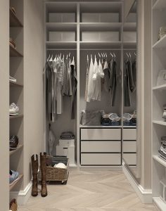 Lemari Pakaian Dengan Pintu Sliding